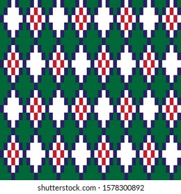 Classic Argyle Seamless Pattern - This is a classic argyle, diamond shape pattern suitable for website resources, graphics, print designs, fashion textiles and etc.