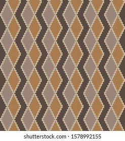 Classic Argyle Seamless Pattern - This is a classic argyle, diamond shape pattern suitable for website resources, graphics, print designs, fashion textiles and etc.