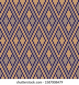 Classic Argyle Seamless Pattern for website resources, graphics, print designs, fashion textiles and etc.