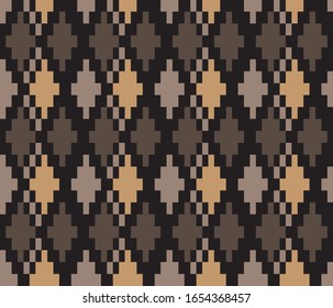 Classic Argyle Seamless Pattern for website resources, graphics, print designs, fashion textiles and etc.