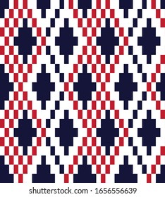 Classic Argyle Seamless Pattern for website resources, graphics, print designs, fashion textiles and etc.