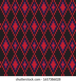 Classic Argyle Seamless Pattern for website resources, graphics, print designs, fashion textiles and etc.