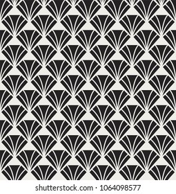 Classic Art Deco Seamless Pattern. Geometric Stylish Texture. Abstract Retro Vector Texture.
