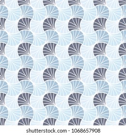 Classic Art Deco Seamless Pattern. Geometric Stylish Texture. Abstract Retro Vector Texture. Beautiful pastel color palette.
