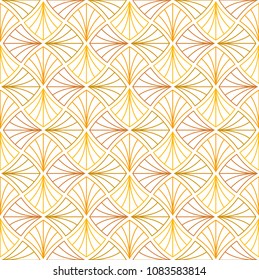 Classic Art Deco Seamless Pattern. Geometric Stylish Texture. Abstract Retro Vector Texture.