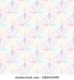 Classic Art Deco Seamless Pattern. Geometric Stylish Texture. Abstract Retro Vector Texture.
