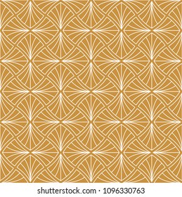 Classic Art Deco Seamless Pattern. Geometric Stylish Texture. Abstract Retro Vector Texture.