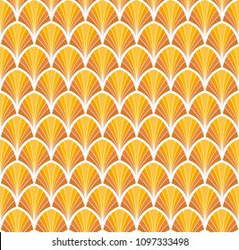 Classic Art Deco Seamless Pattern. Geometric Stylish Texture. Abstract Retro Vector Texture.