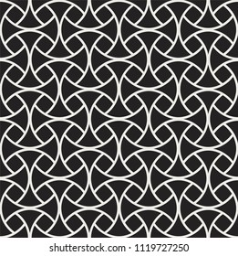 Classic Art Deco Seamless Pattern. Geometric Stylish Texture. Abstract Retro Vector Texture.