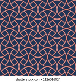 Classic Art Deco Seamless Pattern. Geometric Stylish Texture. Abstract Retro Vector Texture.