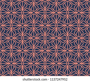 Classic Art Deco Seamless Pattern. Geometric Stylish Texture. Abstract Retro Vector Texture.