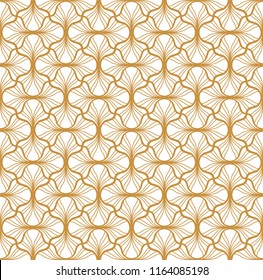 Classic art deco seamless pattern. Geometric stylish ornament. Vector antique texture.
