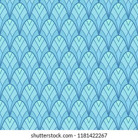 Classic Art Deco Seamless Pattern. Geometric Damask Stylish Texture. Abstract Retro Vector Texture.
