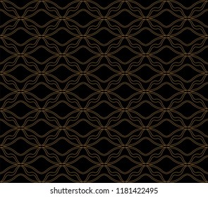 Classic art deco seamless pattern. Geometric stylish ornament. Vector antique texture.