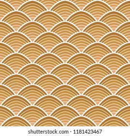 Classic Art Deco Seamless Pattern. Geometric Stylish Texture. Abstract Retro Vector Texture.
