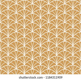 Classic Art Deco Seamless Pattern. Geometric Stylish Texture. Abstract Retro Vector Texture.