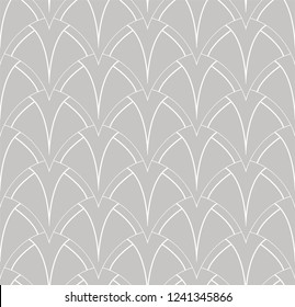 Classic Art Deco Seamless Pattern. Geometric Stylish Texture. Abstract Retro Vector Texture.