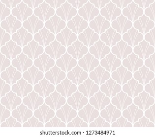 Classic art deco seamless pattern. Geometric stylish ornament. Vector antique texture.