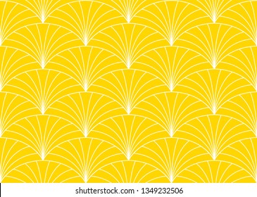 Classic Art Deco Seamless Pattern. Geometric Stylish Texture. Abstract Retro Vector Texture.