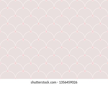 Classic art deco seamless pattern. Geometric stylish ornament. Vector antique texture.