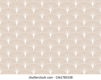 Classic Art Deco Seamless Pattern. Geometric Stylish Texture. Abstract Retro Vector Texture.