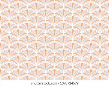 Classic Art Deco Seamless Pattern. Geometric Stylish Texture. Abstract Retro Vector Texture.