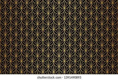 Classic Art Deco Seamless Pattern. Geometric Stylish Texture. Abstract Retro Vector Texture.