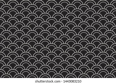 Classic Art Deco Seamless Pattern. Geometric Stylish Texture. Abstract Retro Vector Texture.