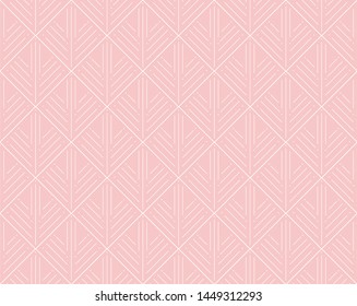 Classic Art Deco Seamless Pattern. Geometric Stylish Texture. Abstract Retro Vector Texture.