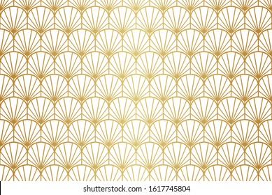 Classic Art Deco Seamless Pattern. Geometric Stylish Texture. Abstract Retro Vector Texture.