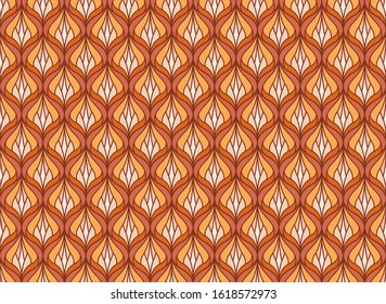 Classic Art Deco Seamless Pattern. Geometric Stylish Texture. Abstract Retro Vector Texture.