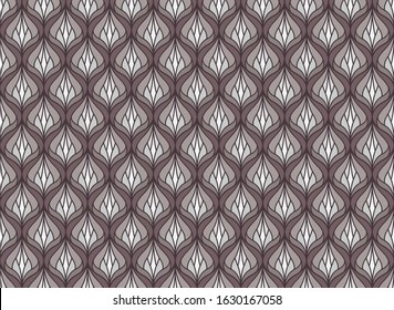 Classic Art Deco Seamless Pattern. Geometric Stylish Texture. Abstract Retro Vector Texture.
