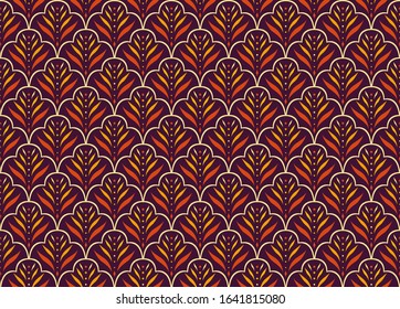 Classic Art Deco Seamless Pattern. Geometric Stylish Texture. Abstract Retro Vector Texture.