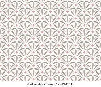 Classic Art Deco Seamless Pattern. Geometric Stylish Texture. Abstract Retro Vector Texture.