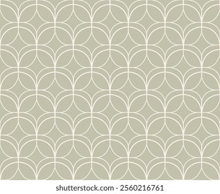 Classic art deco vector seamless pattern. Abstract vintage background. Geometric damask texture.