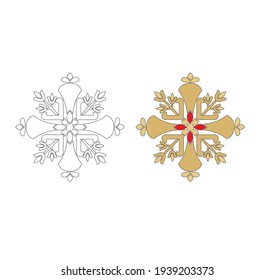 KLASSISCHE KÜNSTLERISCHE DEKORATIONEN UND EMBLEME ALTE ROMAN- UND GOTHISCHE STILE, FRIERE UND DEKORATIVE STENZEN