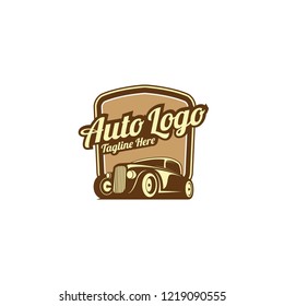 Classic Automotive Logo Vector