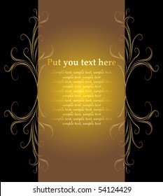 Classic background. Vector