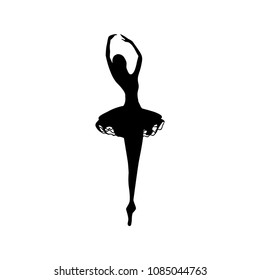 classic ballet, ballerina. logo element