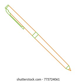 classic ballpoint pen write supply office object