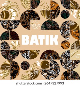 classic batik quilting design with logo