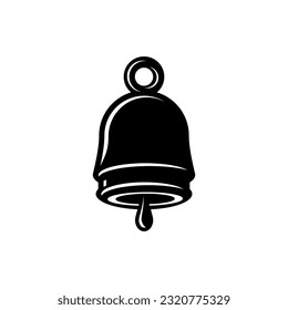classic bell vector design on white background, bell vector