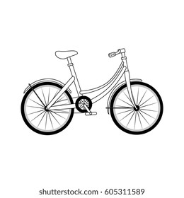 classic bicycle icon