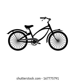classic bicycle vector 