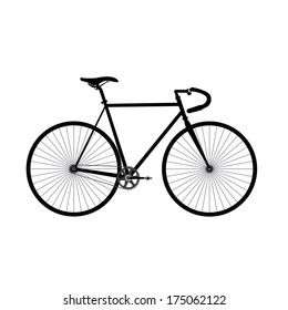 classic bicycle vector