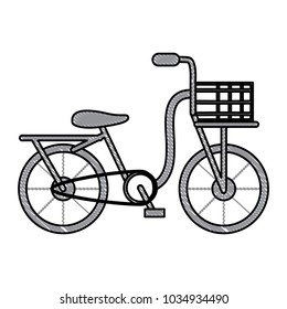 Classic bike icon