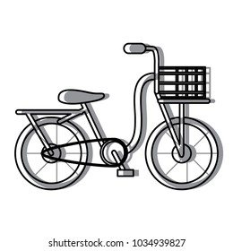 Classic bike icon