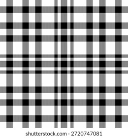 Padrão de xadrez preto branco clássico. Um design intemporal, ótimo para fundos, tecidos ou criação de uma declaração visual arrojada. Versátil para vários projetos de design.