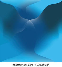 Classic blue abstract design. Trend 2020 color of the year. Can use for print, template, presentation, textile, banner, poster, banner, wallpaper