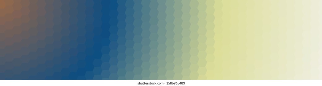 Classic Blue Abstract trianglify Generative Art background illustration